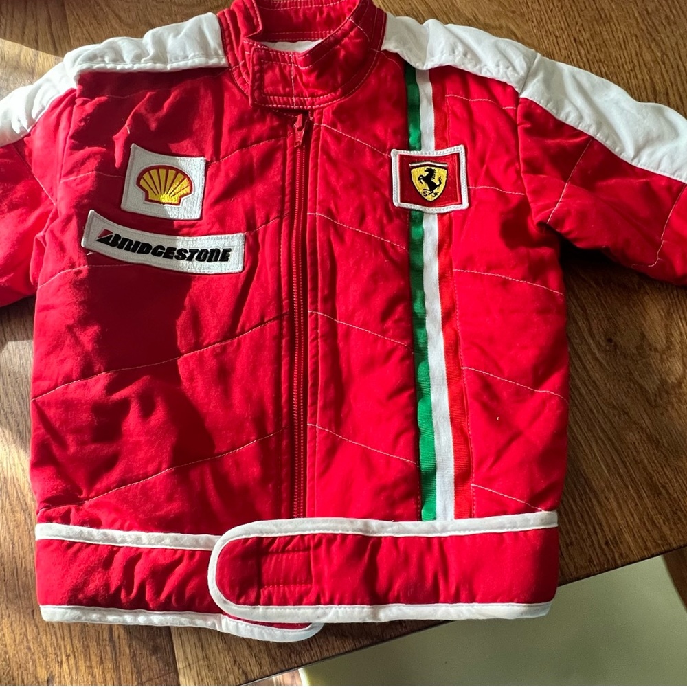 🔥🔥🚗🚗🚗 Ferrari Jacket  boys size 2-3 🚗🚗🔥🔥